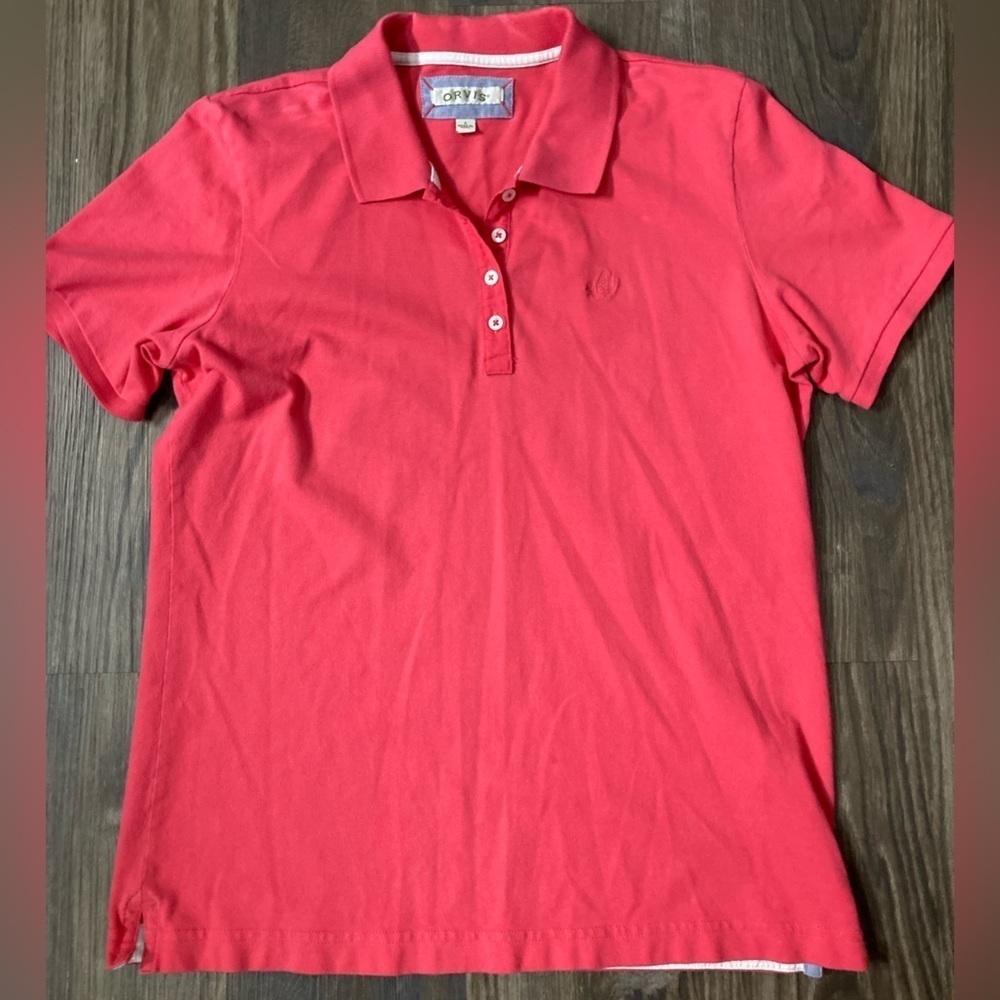 Orvis Women’s Small‎ Pink Polo Shirt